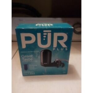 Pur Plus Black Faucet Filtration System Model FM2100B